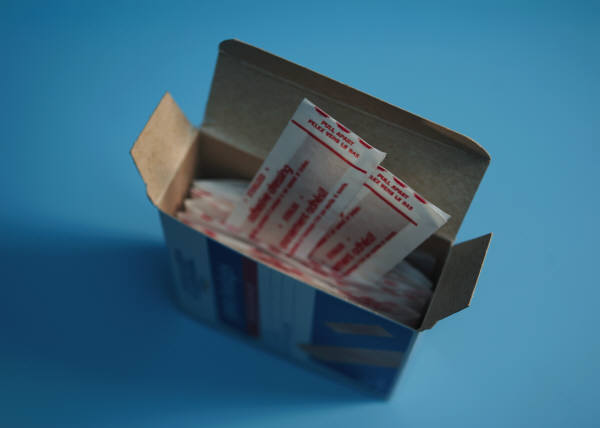 box of bandaids